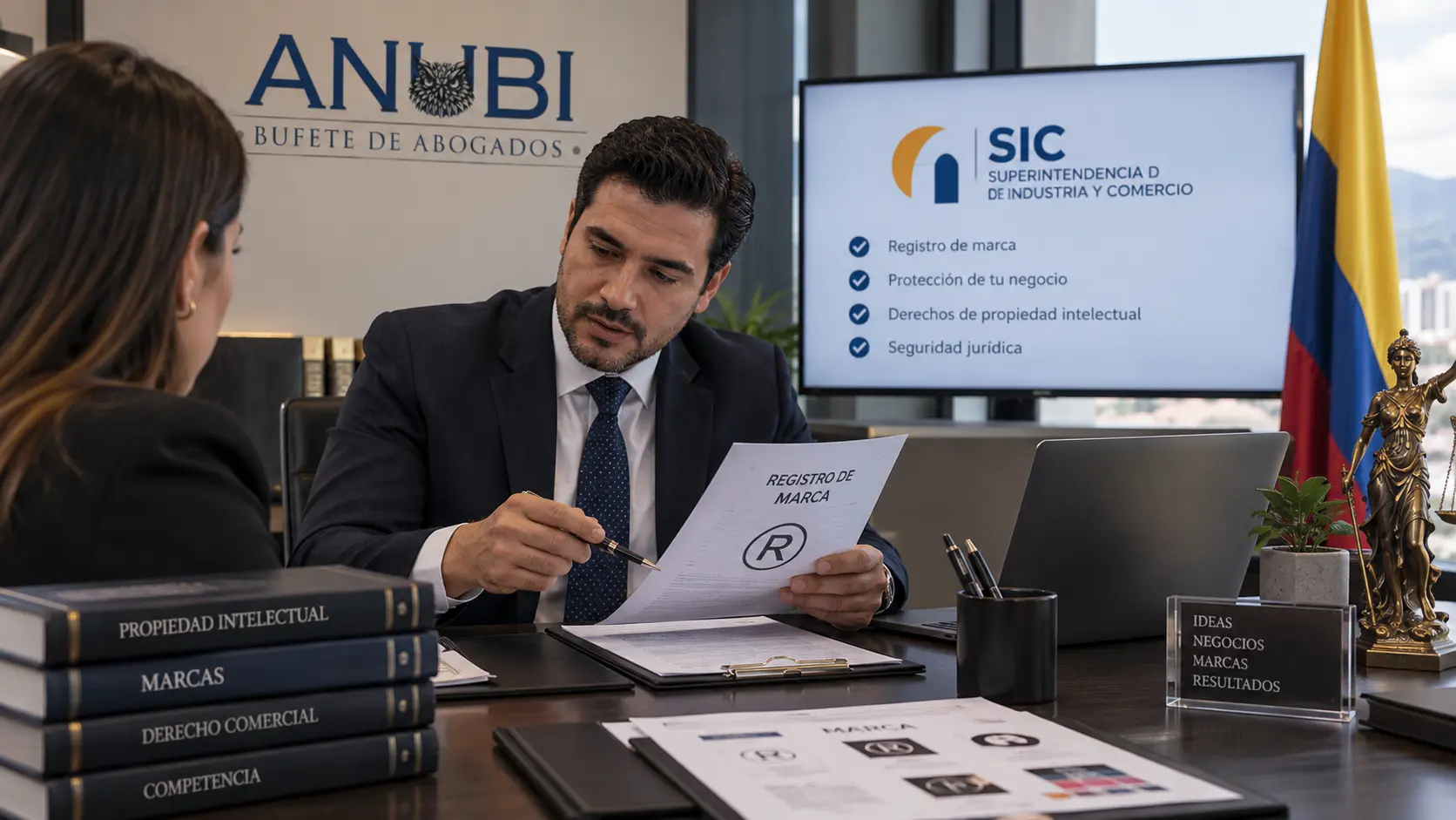 Abogado para registro de marca en Colombia ante la SIC