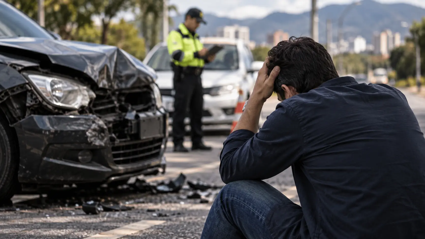 Qué puedo reclamar después de un accidente de tránsito en Colombia