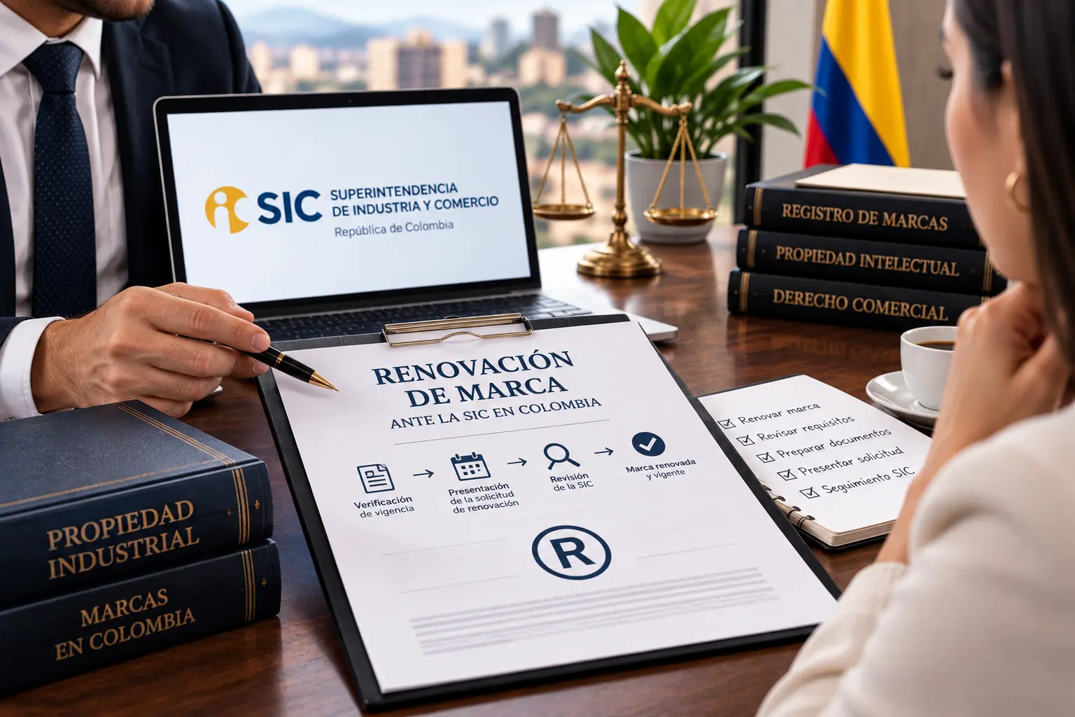 Renovación de marca en Colombia ante la SIC