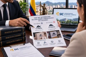 Uso no autorizado de una marca registrada en Colombia